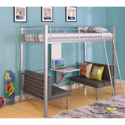  Furniture of America Kids Beds Loft Bed CM-BK1038SV-BED IMAGE 2