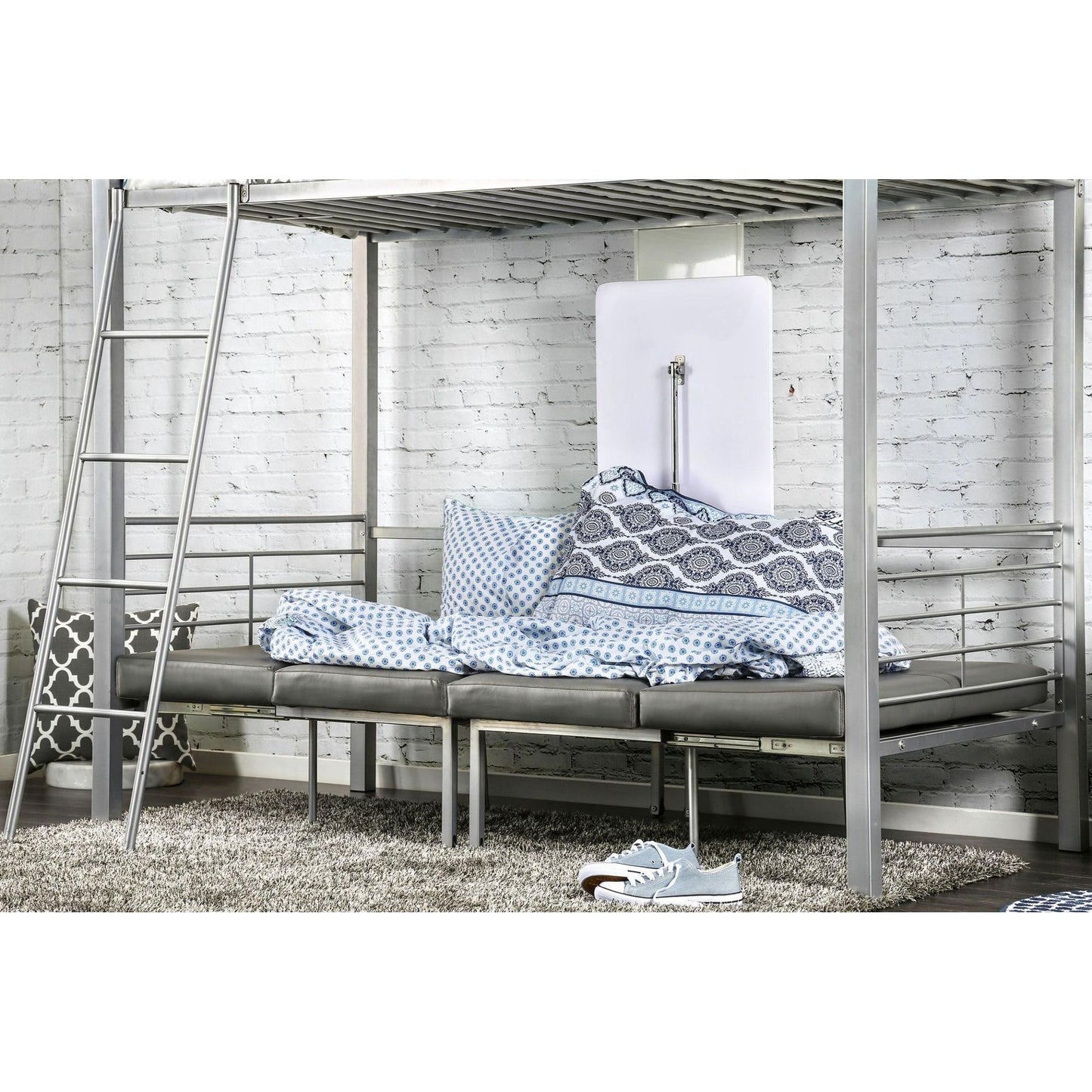  Furniture of America Kids Beds Loft Bed CM-BK1038SV-BED IMAGE 4