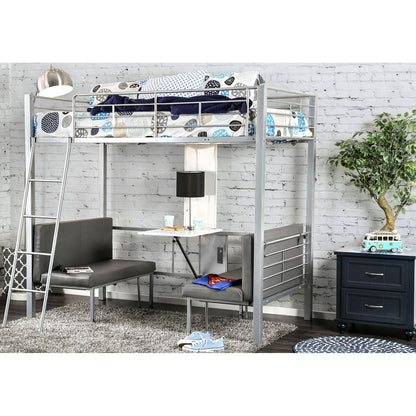  Furniture of America Kids Beds Loft Bed CM-BK1038SV-BED IMAGE 6
