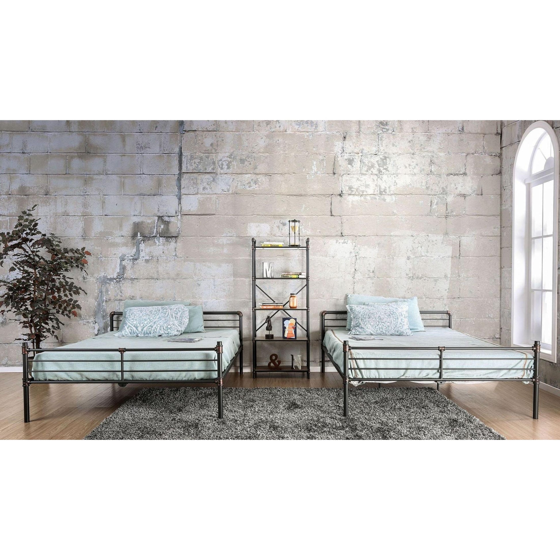  Furniture of America Olga CM-BK913QQ Queen/Queen Bunk Bed IMAGE 3