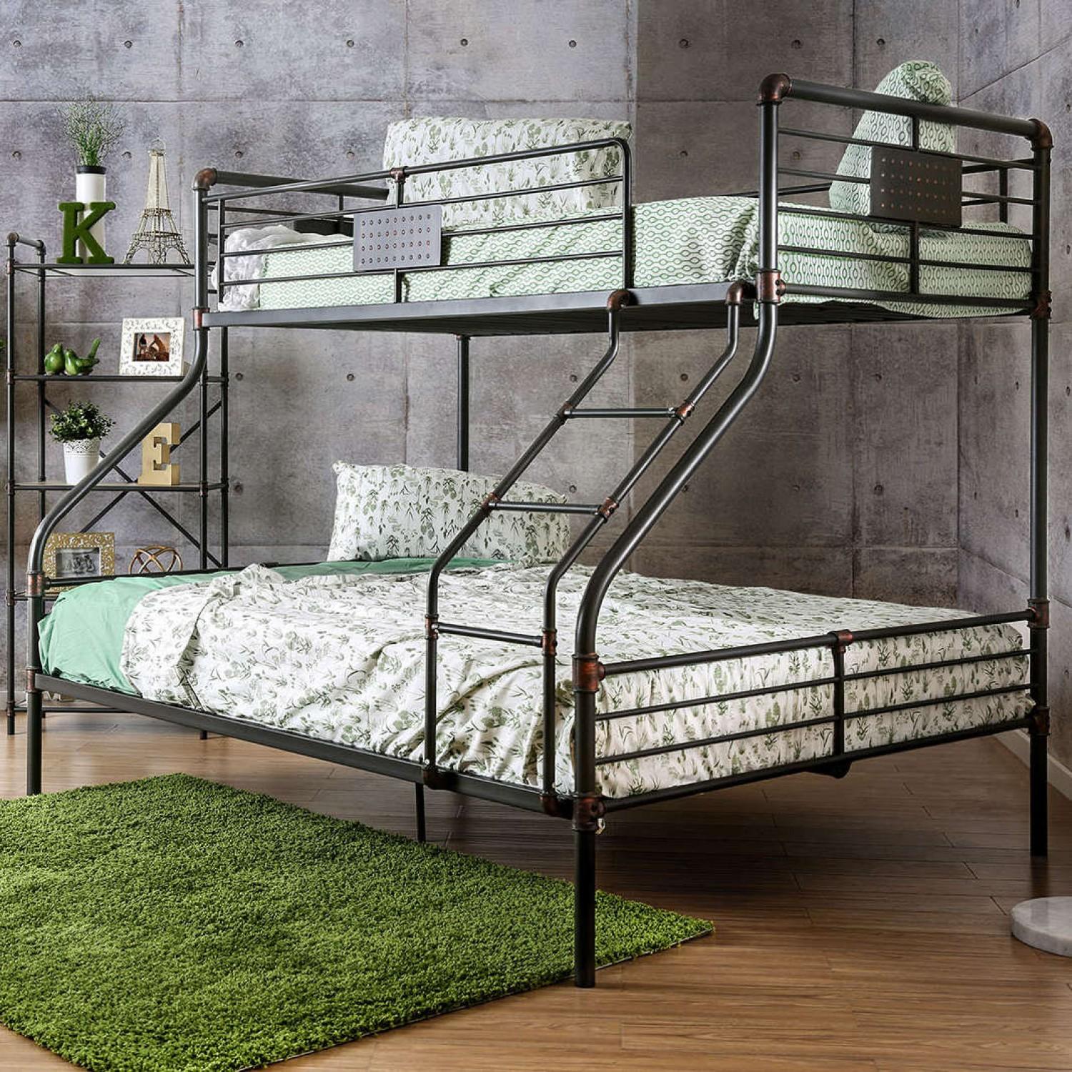  Furniture of America Kids Beds Bunk Bed CM-BK913TQ-BED IMAGE 1