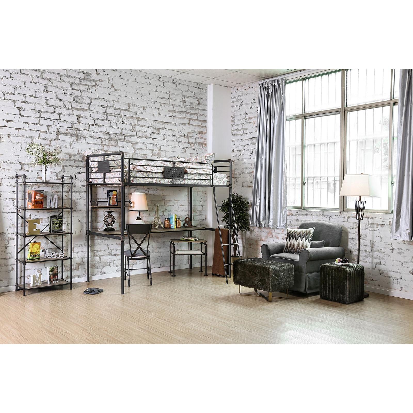  Furniture of America Kids Beds Loft Bed CM-BK913TD-BED IMAGE 6