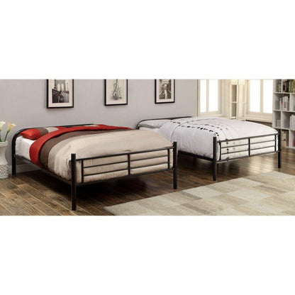 Furniture of America Brocket CM-BK1035F-BK Full/Full Bunk Bed IMAGE 4