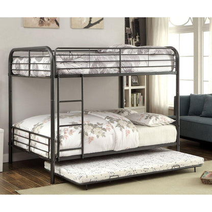  Furniture of America Kids Beds Bunk Bed CM-BK1035F-GM-BED IMAGE 2