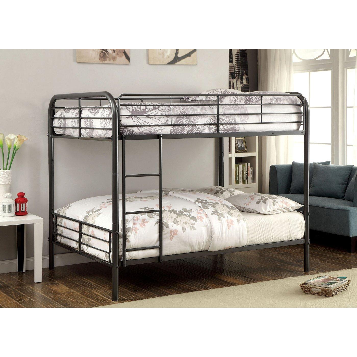  Furniture of America Kids Beds Bunk Bed CM-BK1035F-GM-BED IMAGE 3