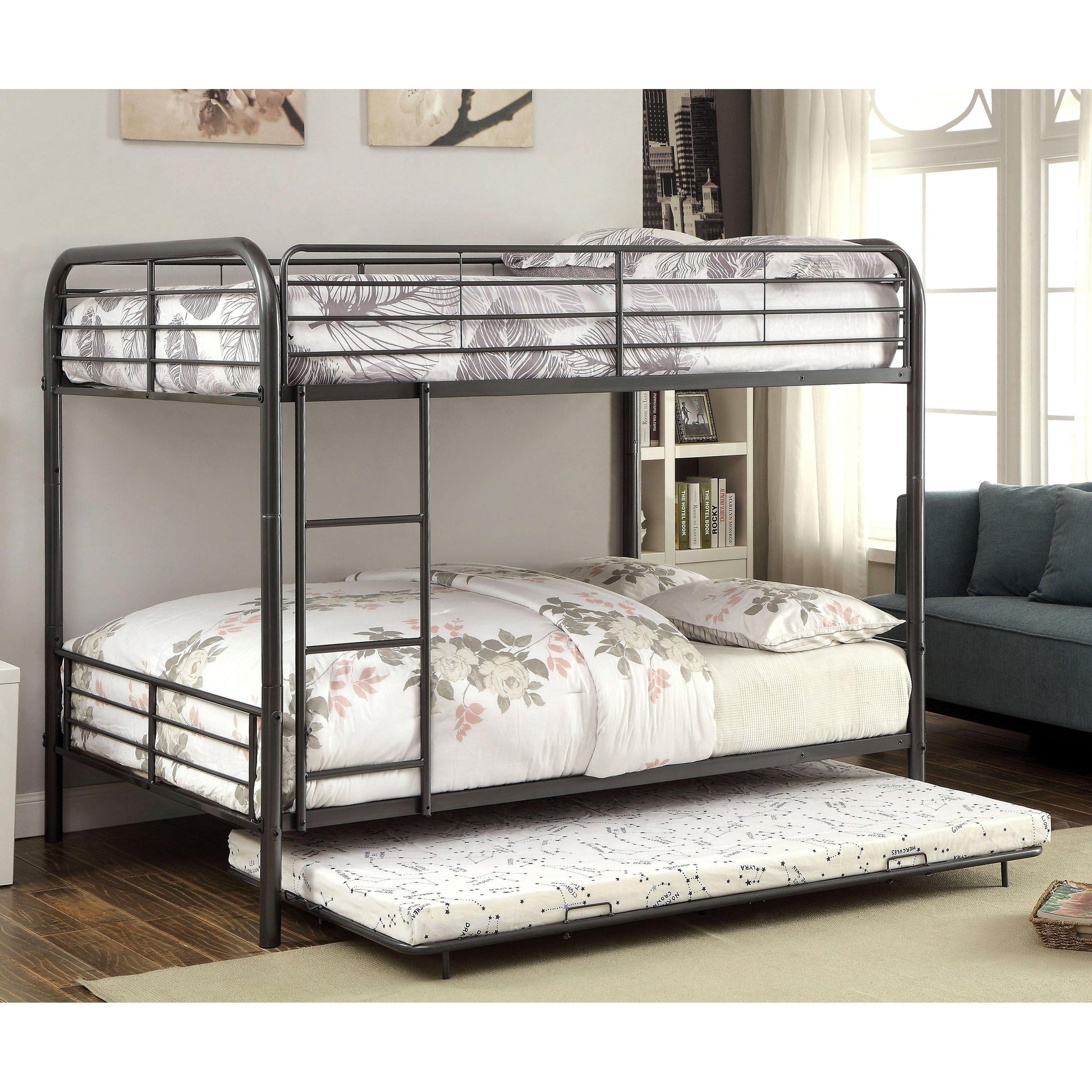  Furniture of America Kids Beds Trundle Bed CM-TR1032GM IMAGE 3
