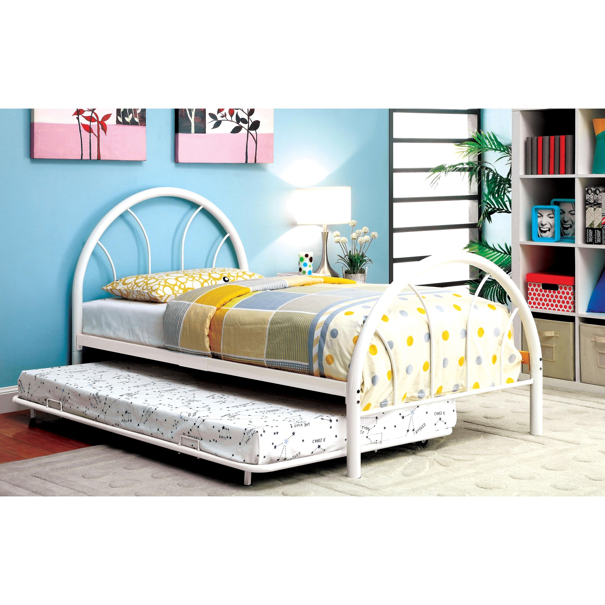  Furniture of America Kids Beds Trundle Bed CM-TR1032WH IMAGE 4