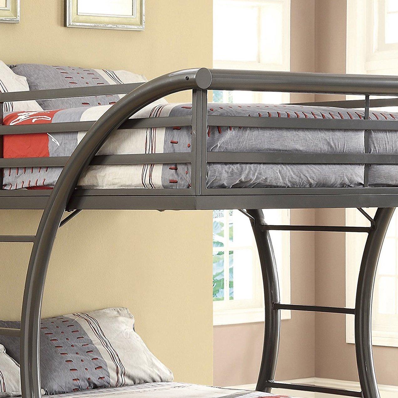  Furniture of America Kids Beds Bunk Bed CM-BK1036GM-BED IMAGE 3