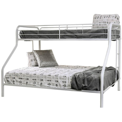  Furniture of America Kids Beds Bunk Bed CM-BK1133WH-BED IMAGE 1