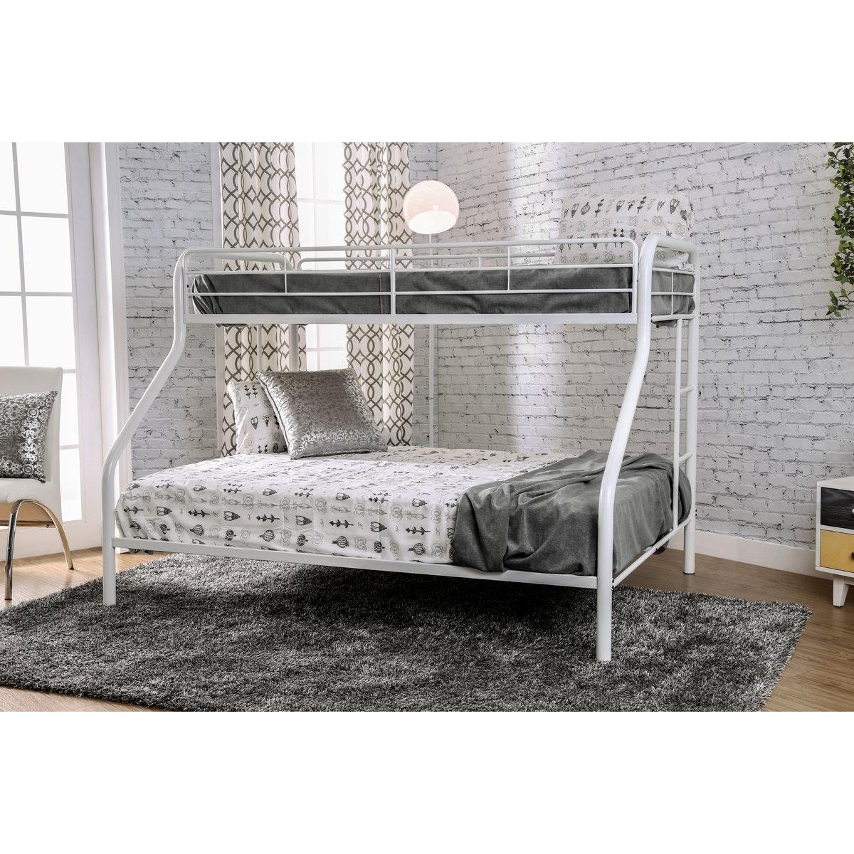  Furniture of America Kids Beds Bunk Bed CM-BK1133WH-BED IMAGE 2
