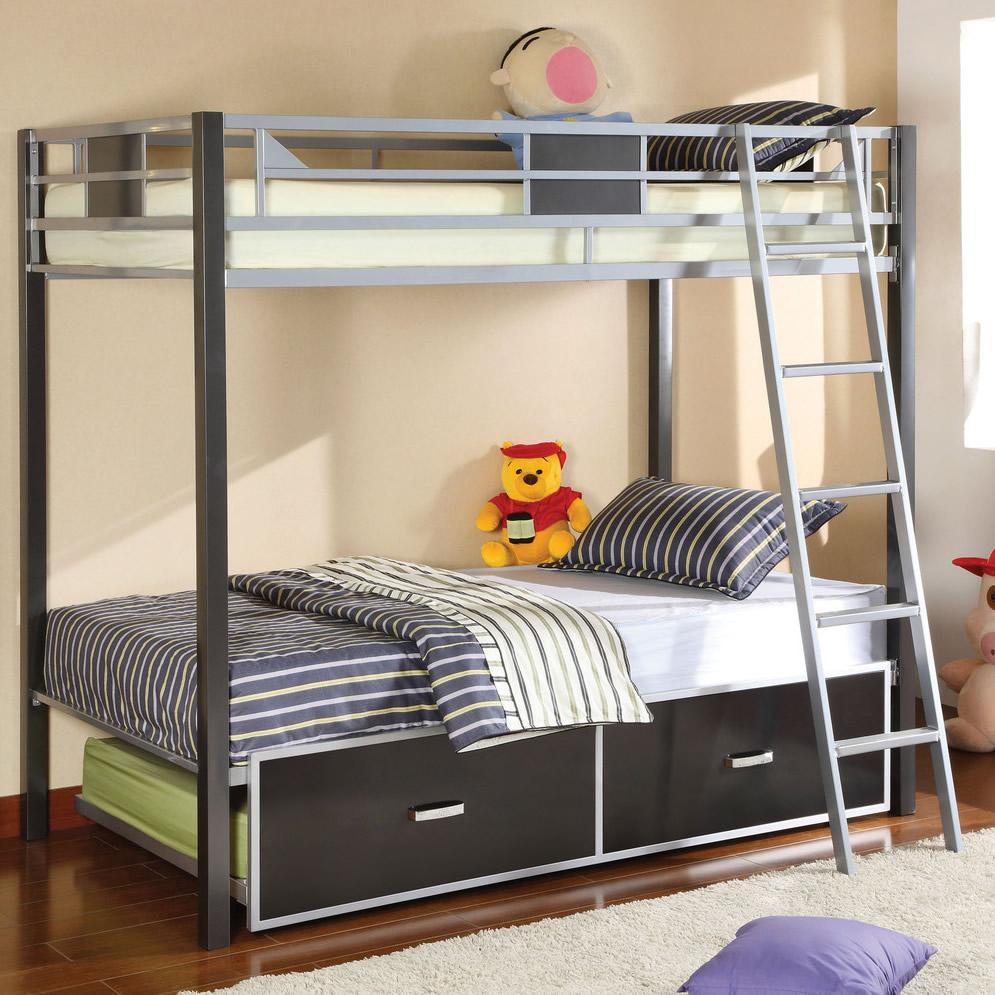  Furniture of America Kids Beds Bunk Bed CM-BK1011 IMAGE 1