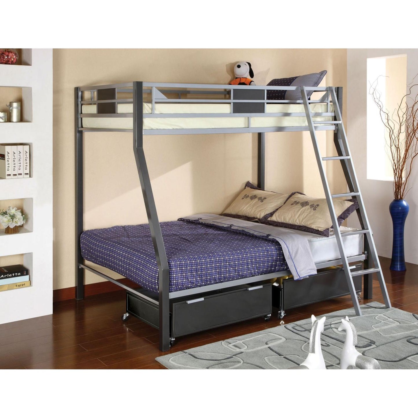  Furniture of America Kids Beds Bunk Bed CM-BK1012 IMAGE 2