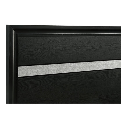  Coaster Furniture Miranda 206361KW 51-inch Wood California King Storage Panel Bed - Black IMAGE 8