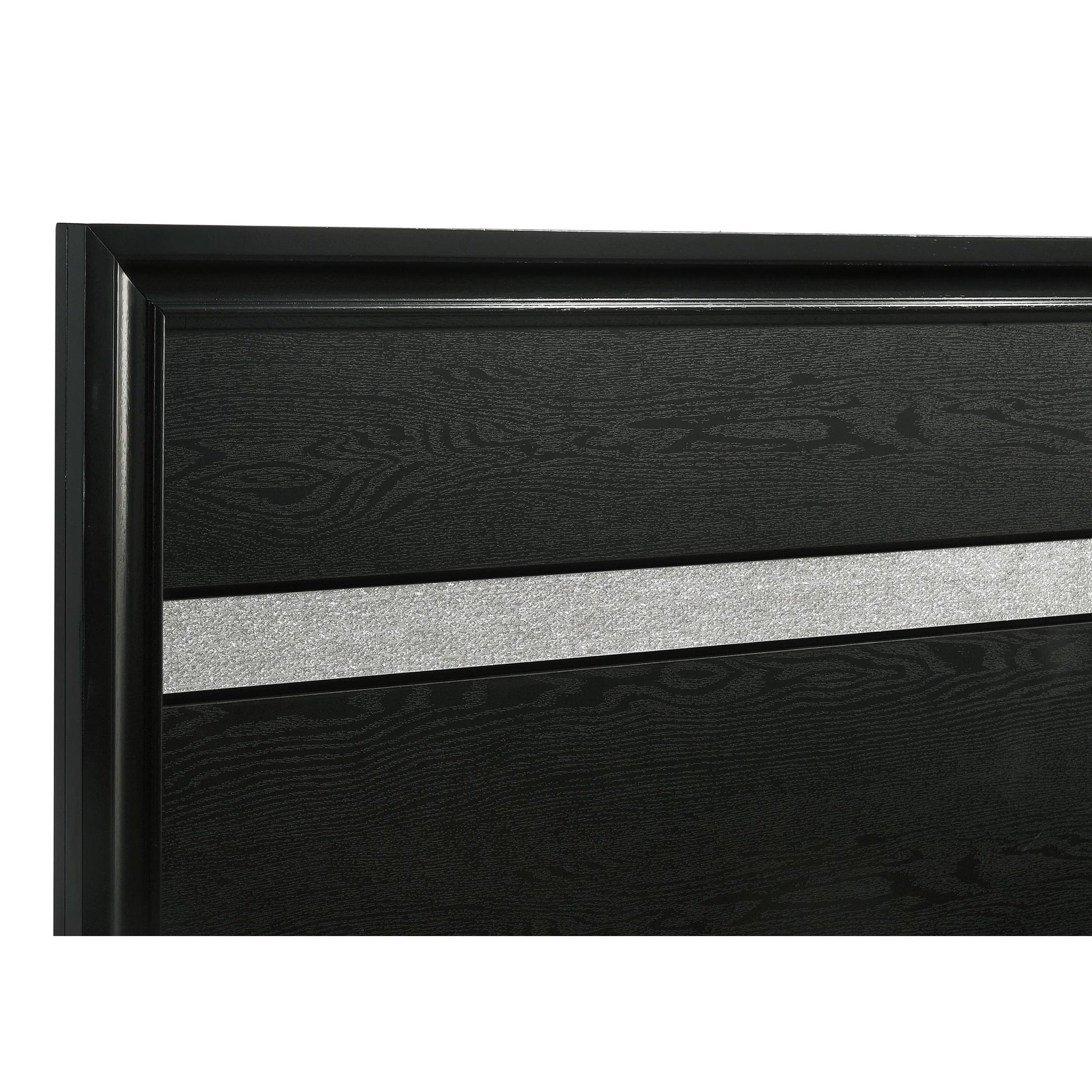Coaster Furniture Miranda 206361KE 51-inch Wood Eastern King Storage Panel Bed - Black IMAGE 8