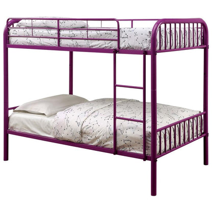  Furniture of America Kids Beds Bunk Bed CM-BK1035PR IMAGE 1