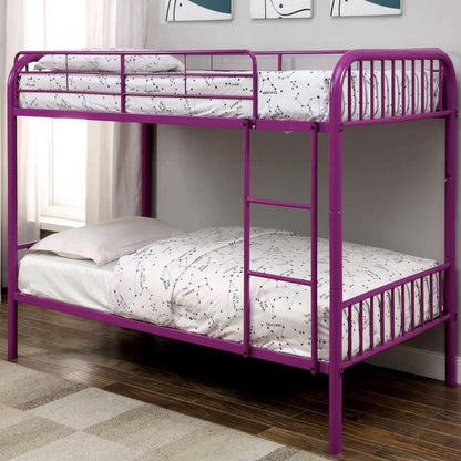  Furniture of America Kids Beds Bunk Bed CM-BK1035PR IMAGE 2