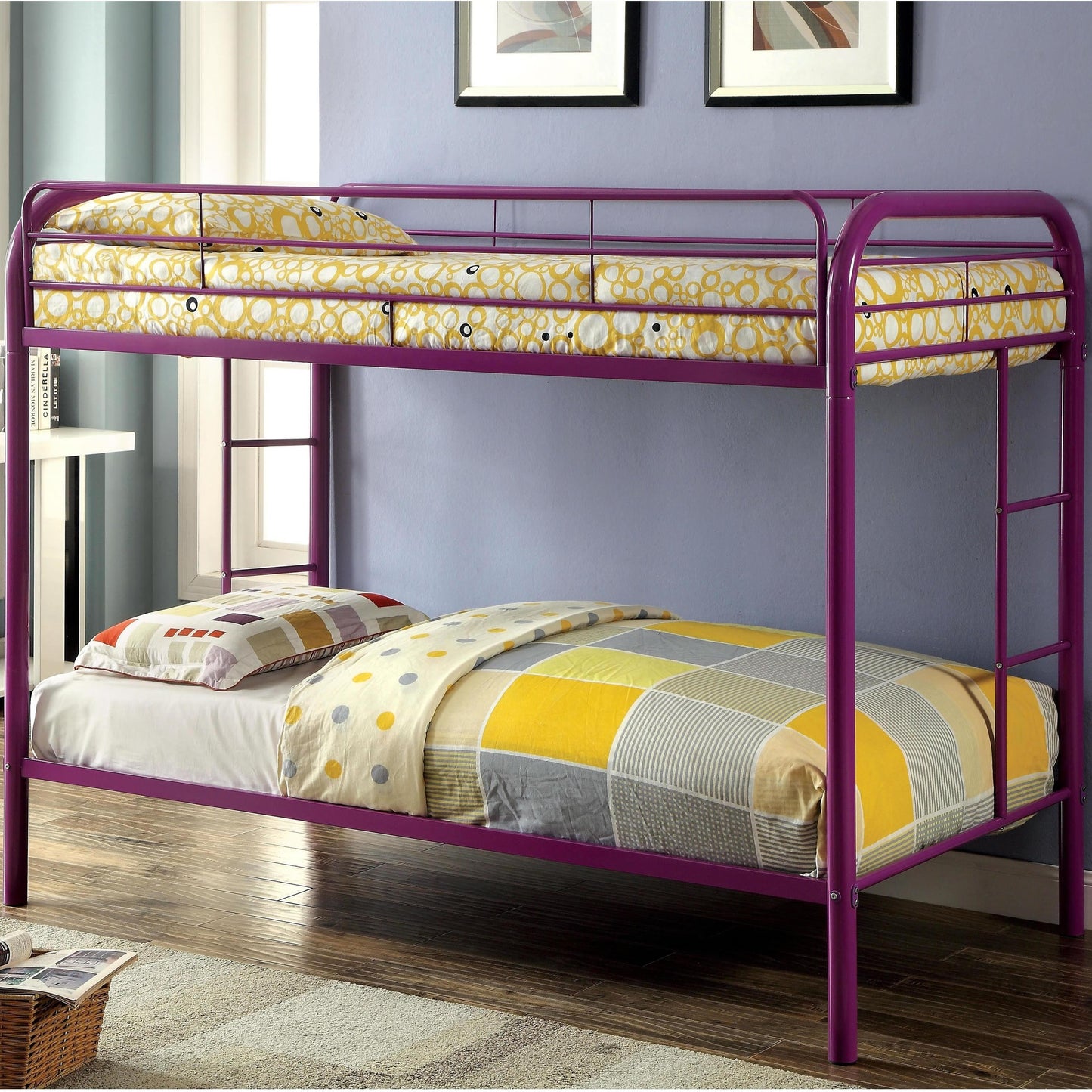  Furniture of America Kids Beds Bunk Bed CM-BK1032-PR IMAGE 1