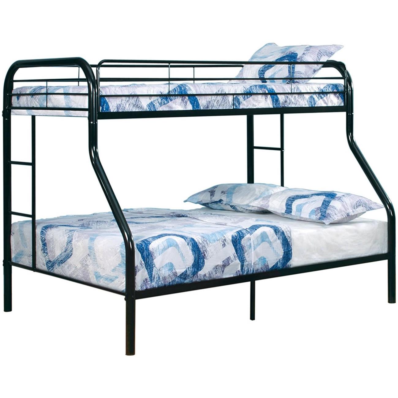  Furniture of America Kids Beds Bunk Bed CM-BK1033-BK-BED IMAGE 1