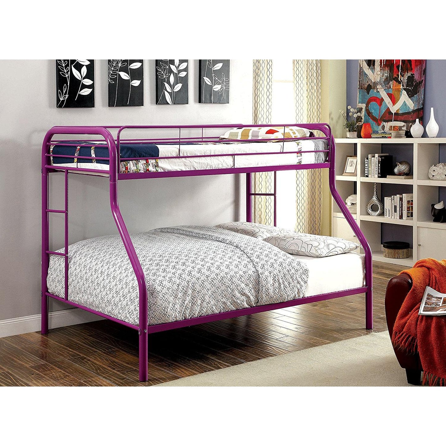  Furniture of America Kids Beds Bunk Bed CM-BK1033-PR-BED IMAGE 4