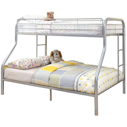  Furniture of America Kids Beds Bunk Bed CM-BK1033-SV-BED IMAGE 1