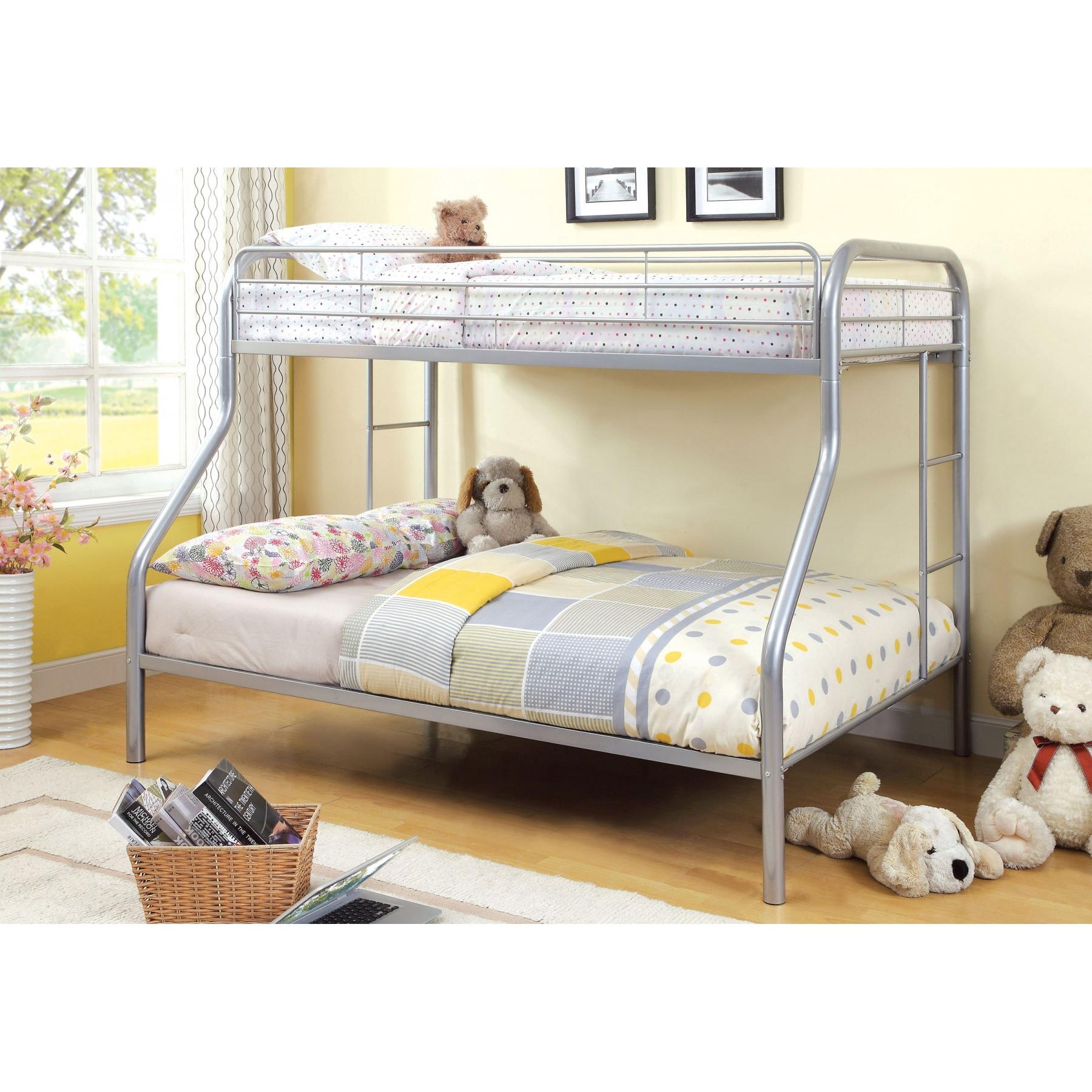  Furniture of America Kids Beds Bunk Bed CM-BK1033-SV-BED IMAGE 4