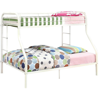  Furniture of America Kids Beds Bunk Bed CM-BK1033-WH-BED IMAGE 1