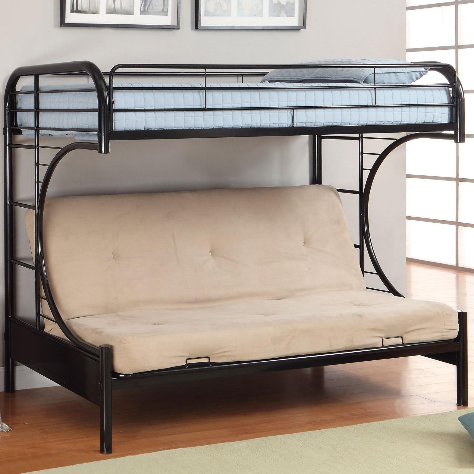  Furniture of America Kids Beds Loft Bed CM-BK1034-BK-BED IMAGE 2