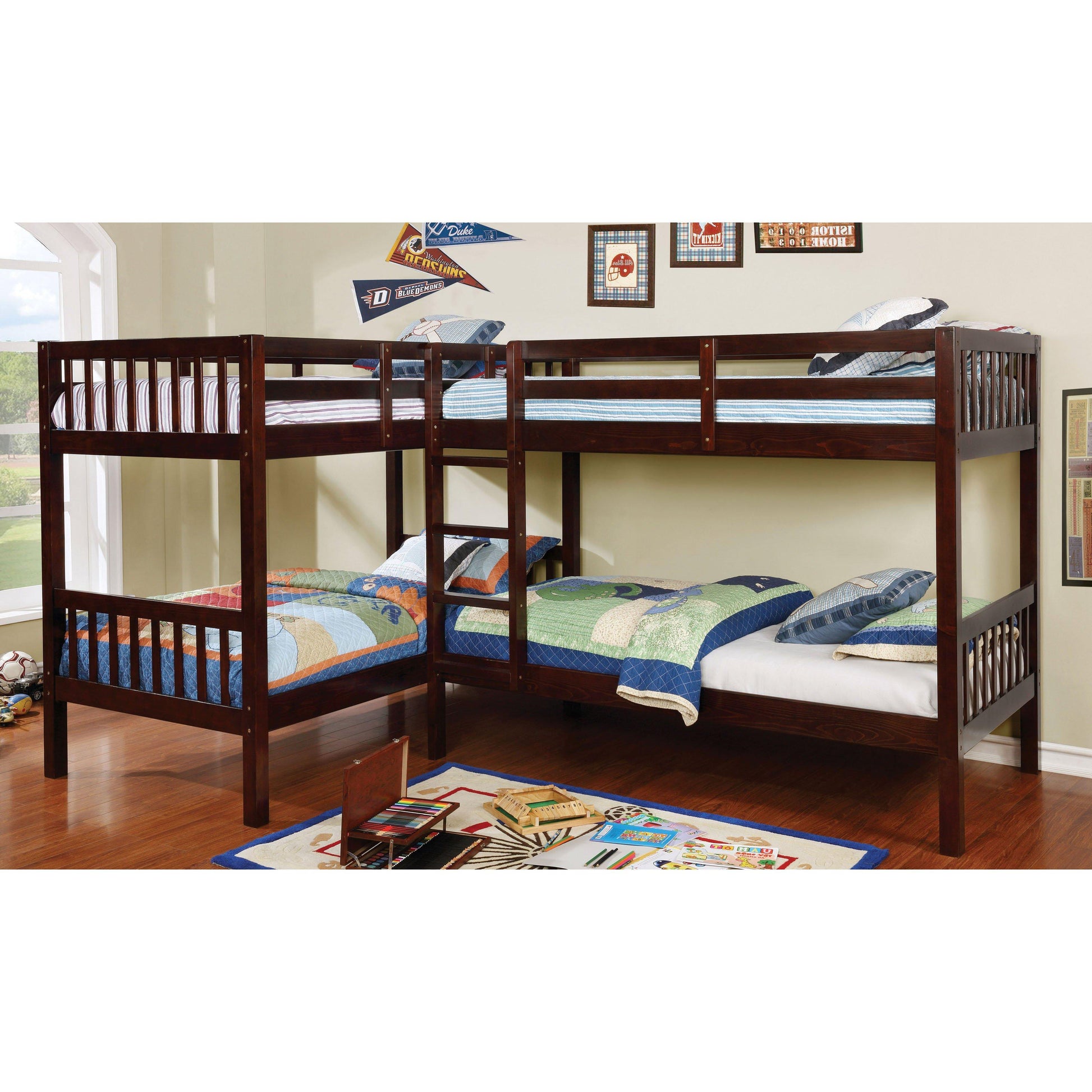 Furniture of America Kids Beds Bunk Bed CM-BK904-BED IMAGE 2