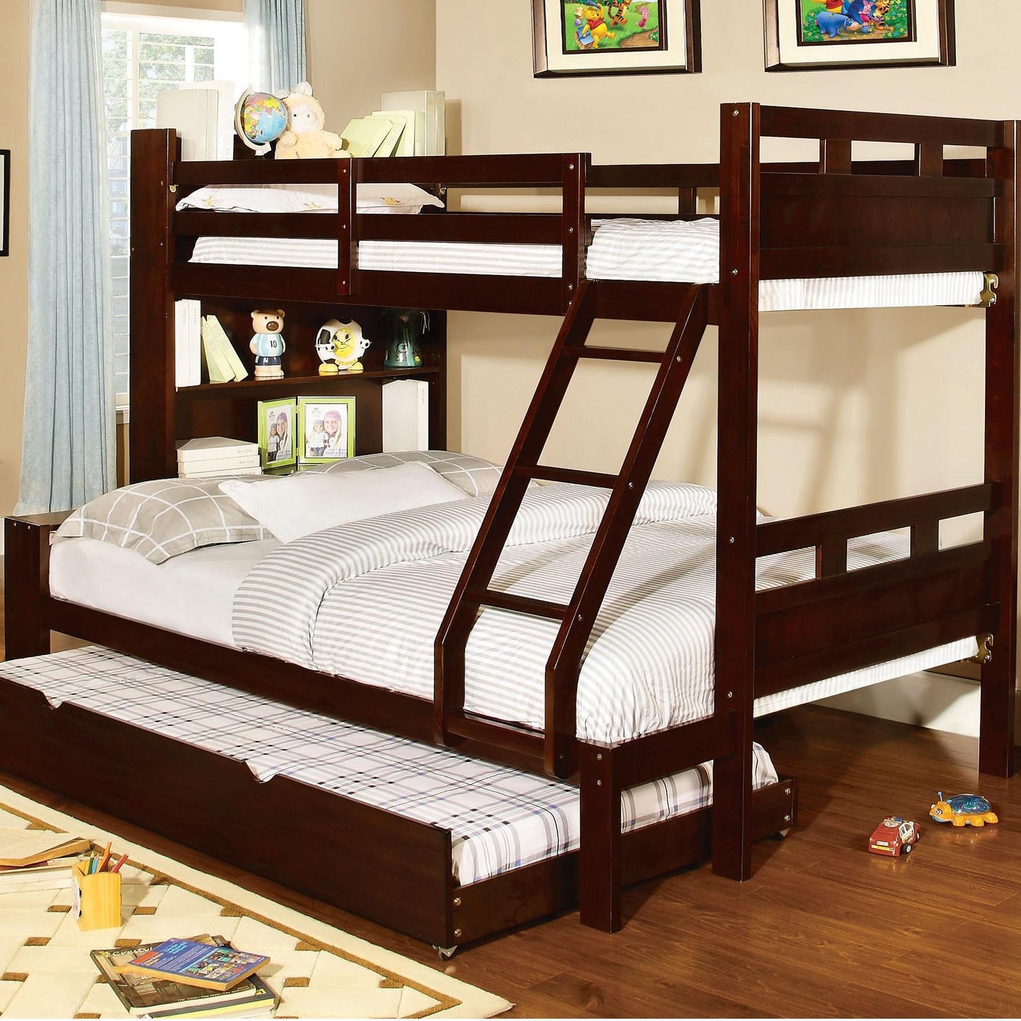  Furniture of America Kids Beds Bunk Bed CM-BK459EX-F-BED IMAGE 2