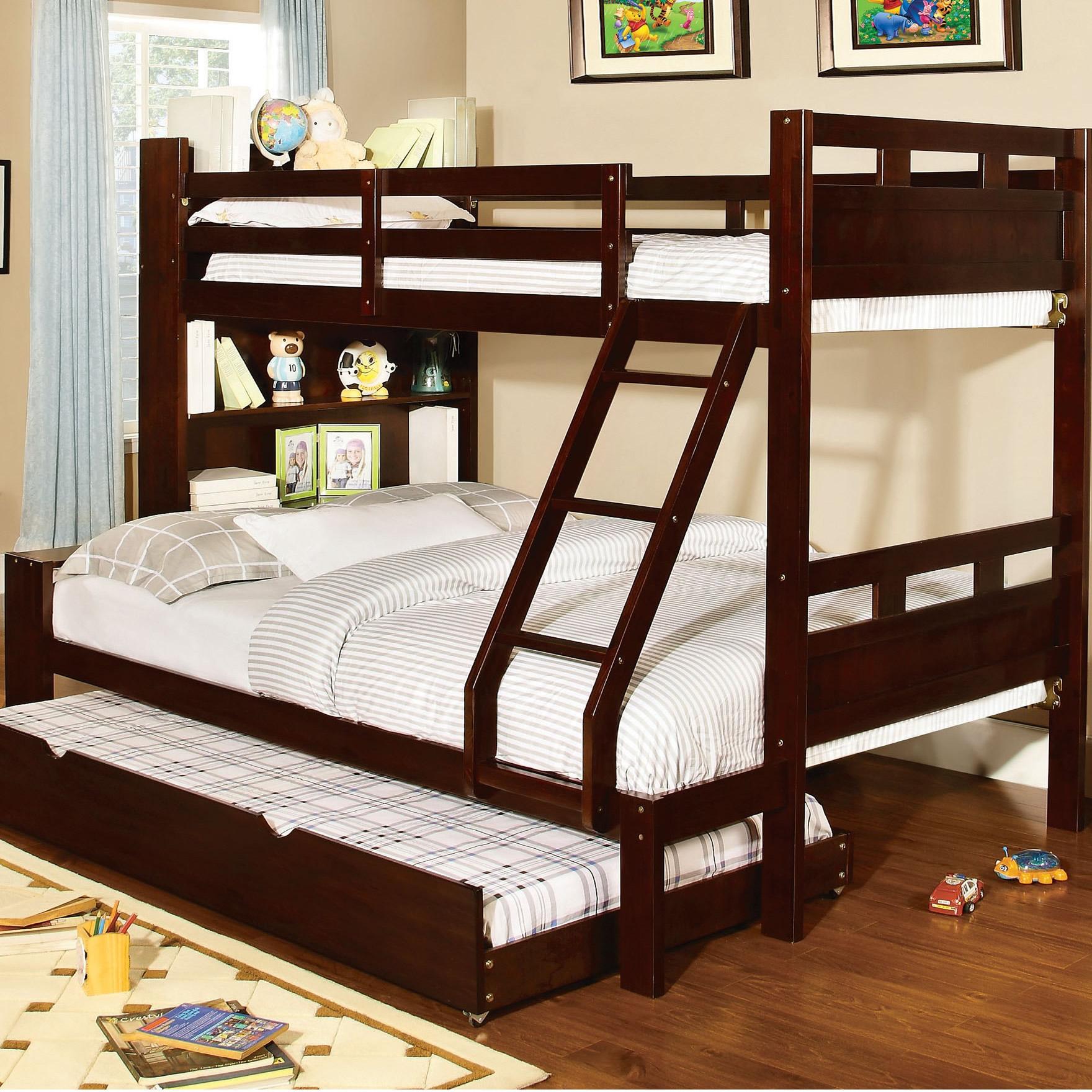  Furniture of America Kids Beds Bunk Bed CM-BK459EX-F-BED IMAGE 2