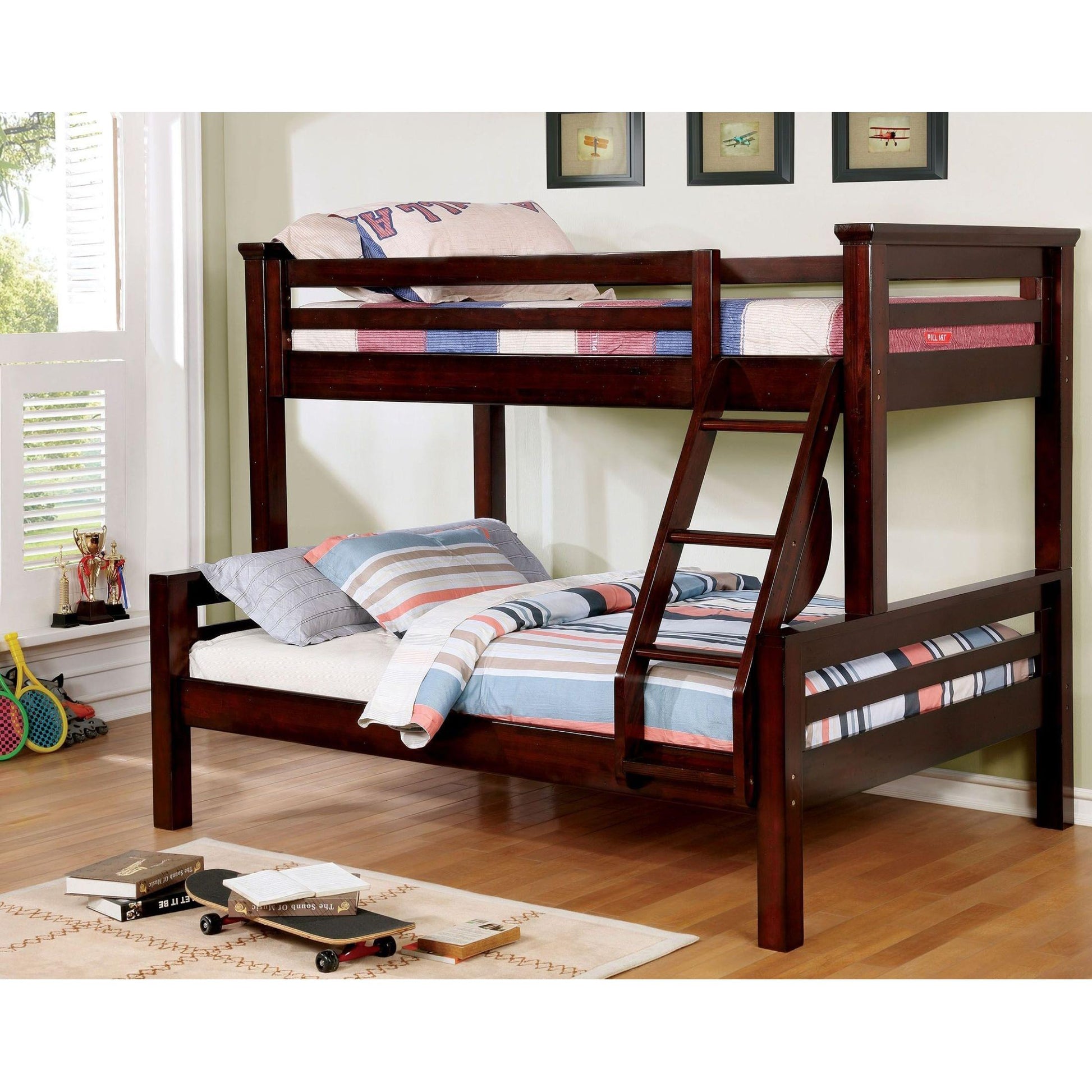  Furniture of America Kids Beds Bunk Bed CM-BK450TF-BED IMAGE 3