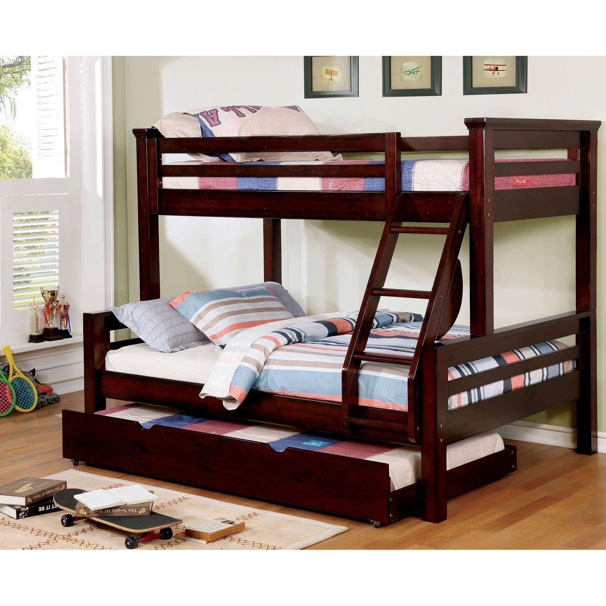 Furniture of America Kids Beds Bunk Bed CM-BK450TF-BED IMAGE 4