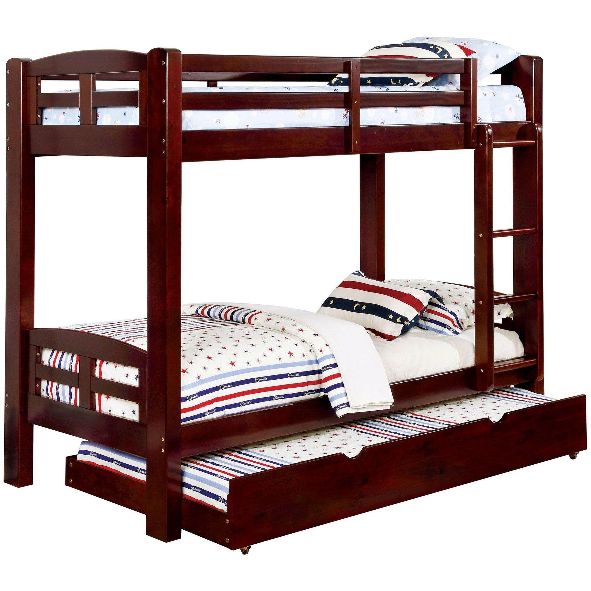  Furniture of America Kids Beds Bunk Bed CM-BK618T-EX-BED IMAGE 1