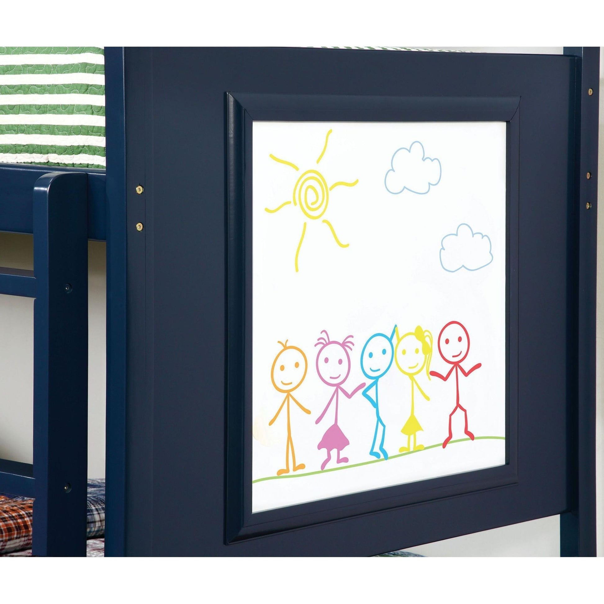  Furniture of America Kids Beds Bunk Bed CM-BK901BL-BED IMAGE 2