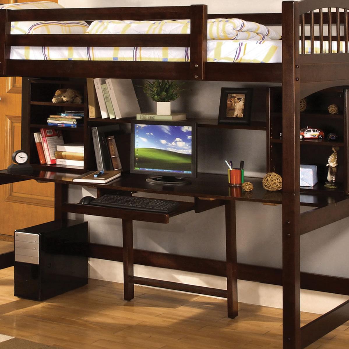  Furniture of America Kids Beds Loft Bed CM-BK263-BED IMAGE 2