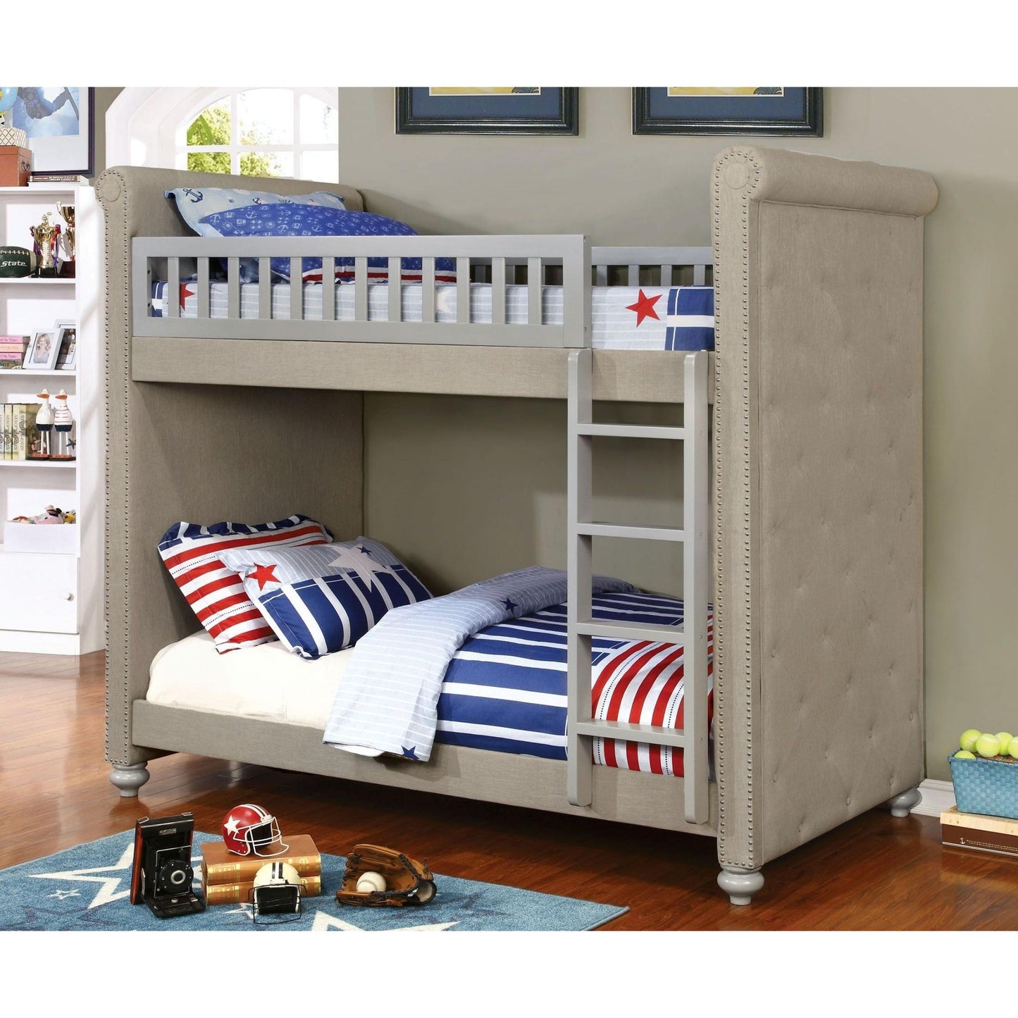  Furniture of America Kids Beds Bunk Bed CM-BK718-BED IMAGE 4