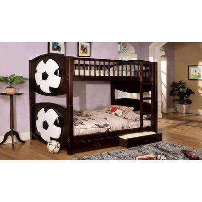  Furniture of America Kids Beds Bunk Bed CM-BK065-SCCR-T-BED IMAGE 2