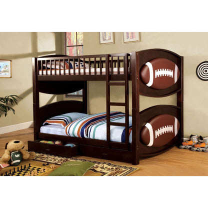  Furniture of America Kids Beds Bunk Bed CM-BK065-FBLL-T-BED IMAGE 2