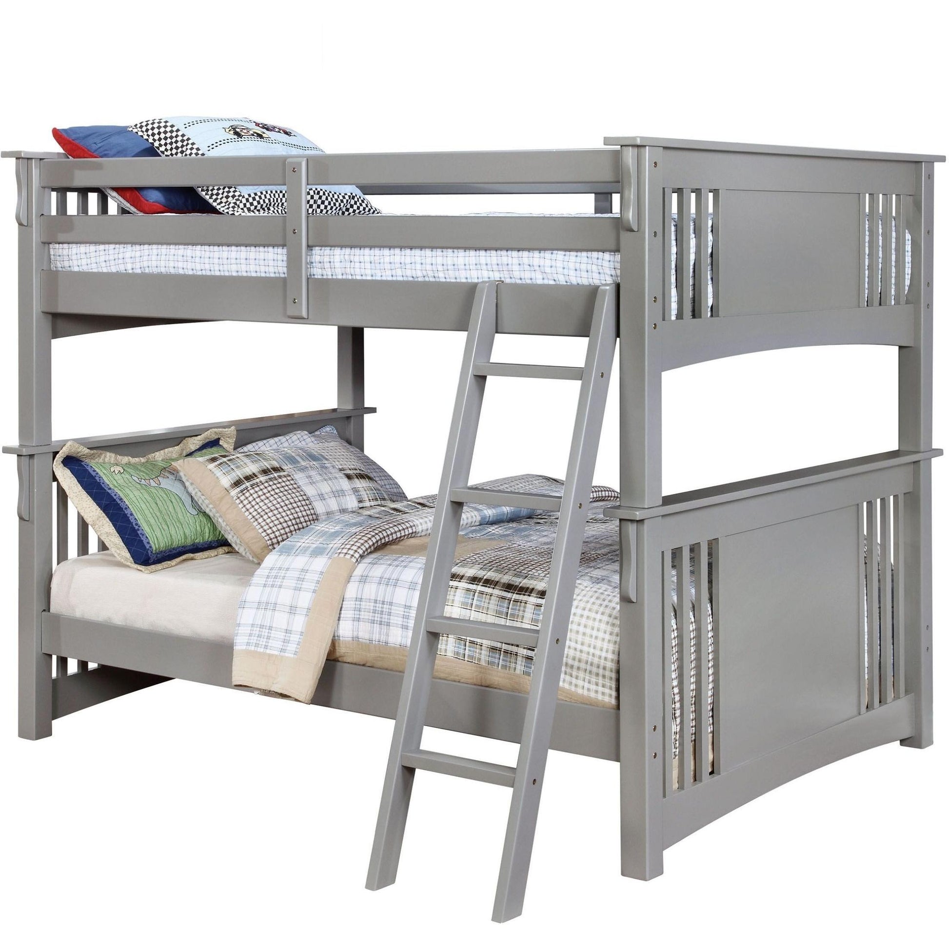  Furniture of America Kids Beds Bunk Bed CM-BK603GY-BED IMAGE 1