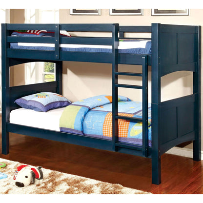  Furniture of America Kids Beds Bunk Bed CM-BK608T-BL-BED IMAGE 1