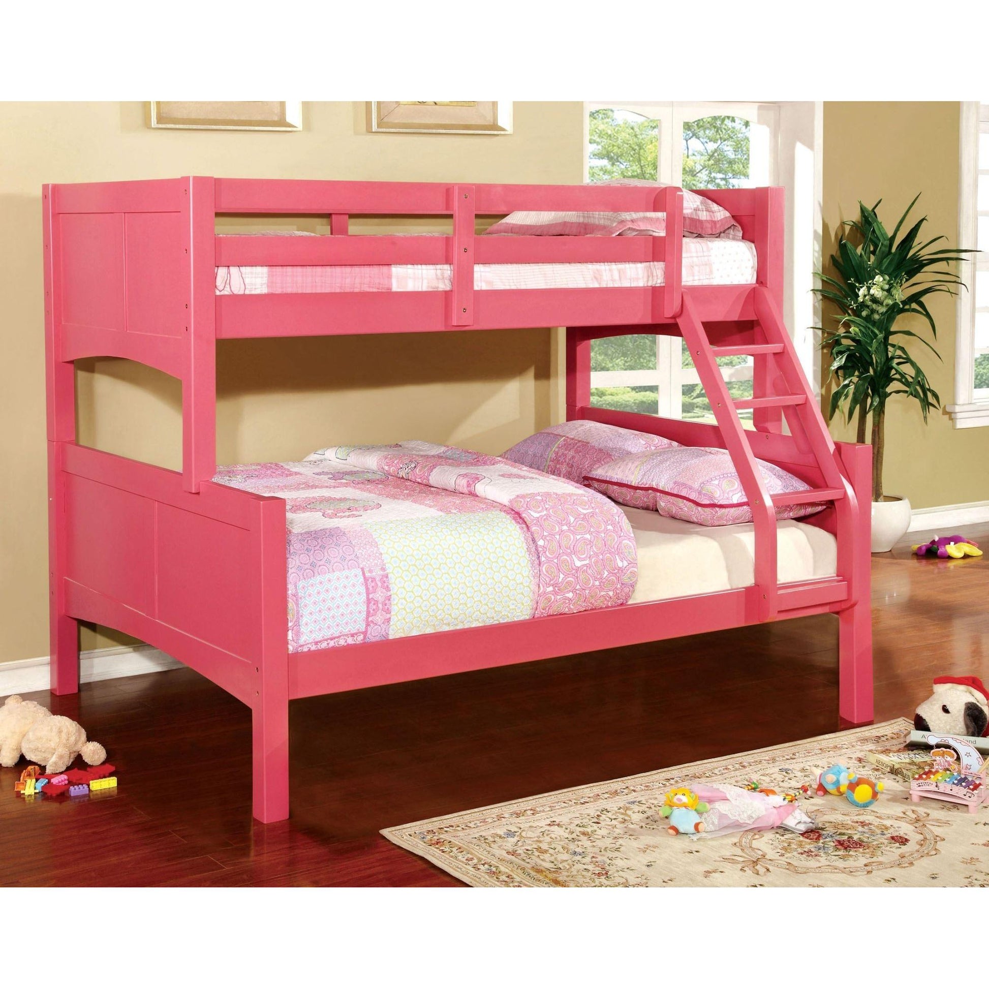 Furniture of America Kids Beds Bunk Bed CM-BK608F-PK-BED IMAGE 2