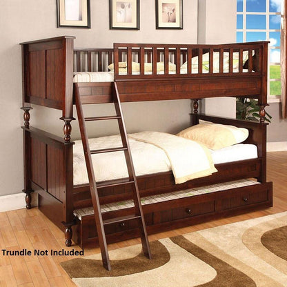  Furniture of America Kids Beds Bunk Bed CM-BK001T-BED IMAGE 1
