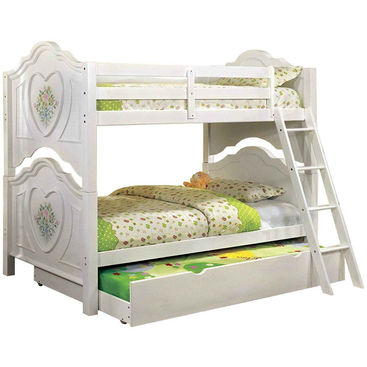  Furniture of America Kids Beds Bunk Bed CM-BK119-BED IMAGE 1