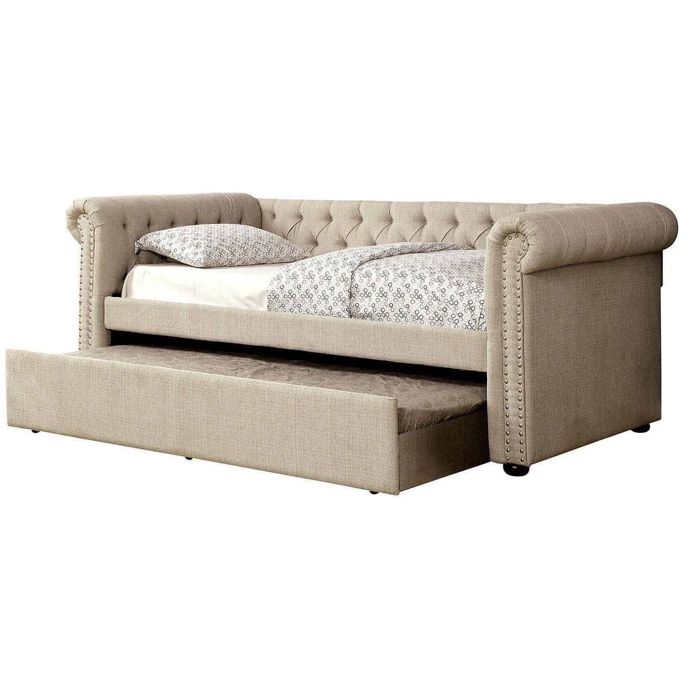  Furniture of America Leanna Full Daybed CM1027BG-F-BED IMAGE 1