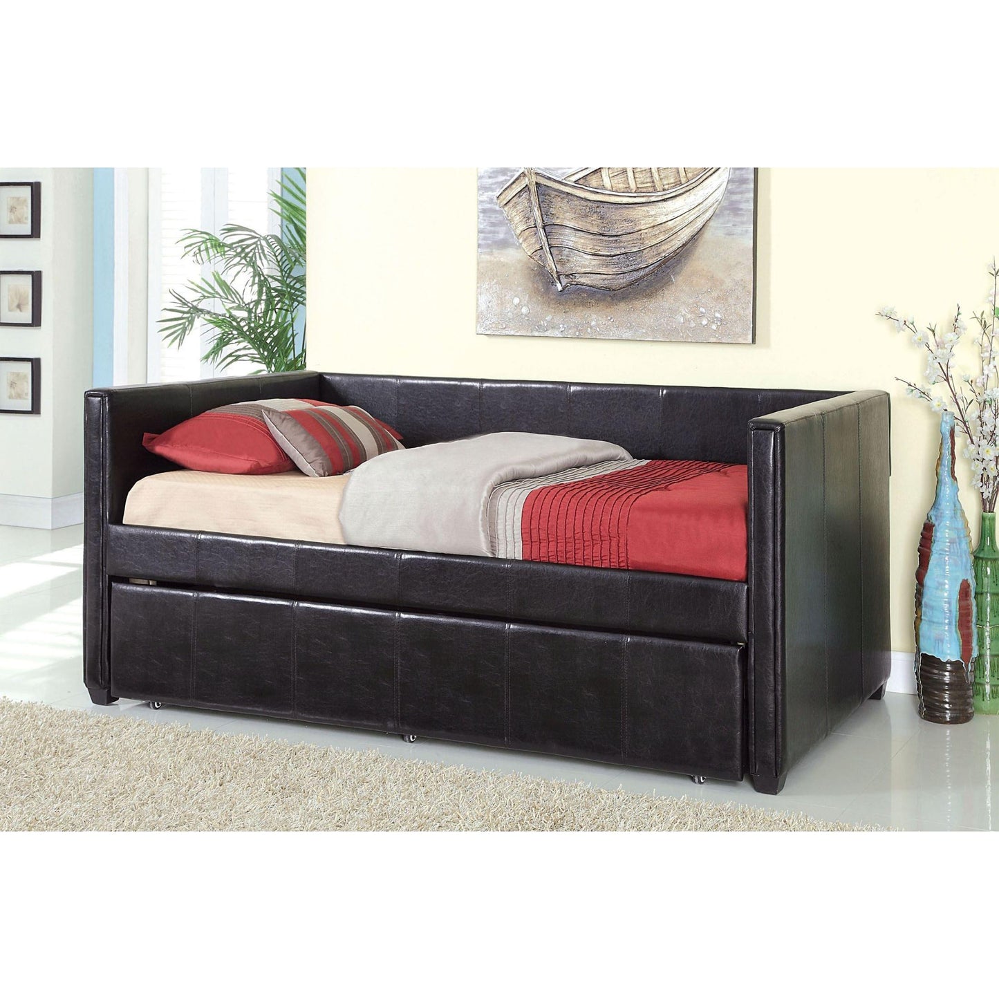  Furniture of America Cadiz Twin Daybed CM1955BK-BED IMAGE 2