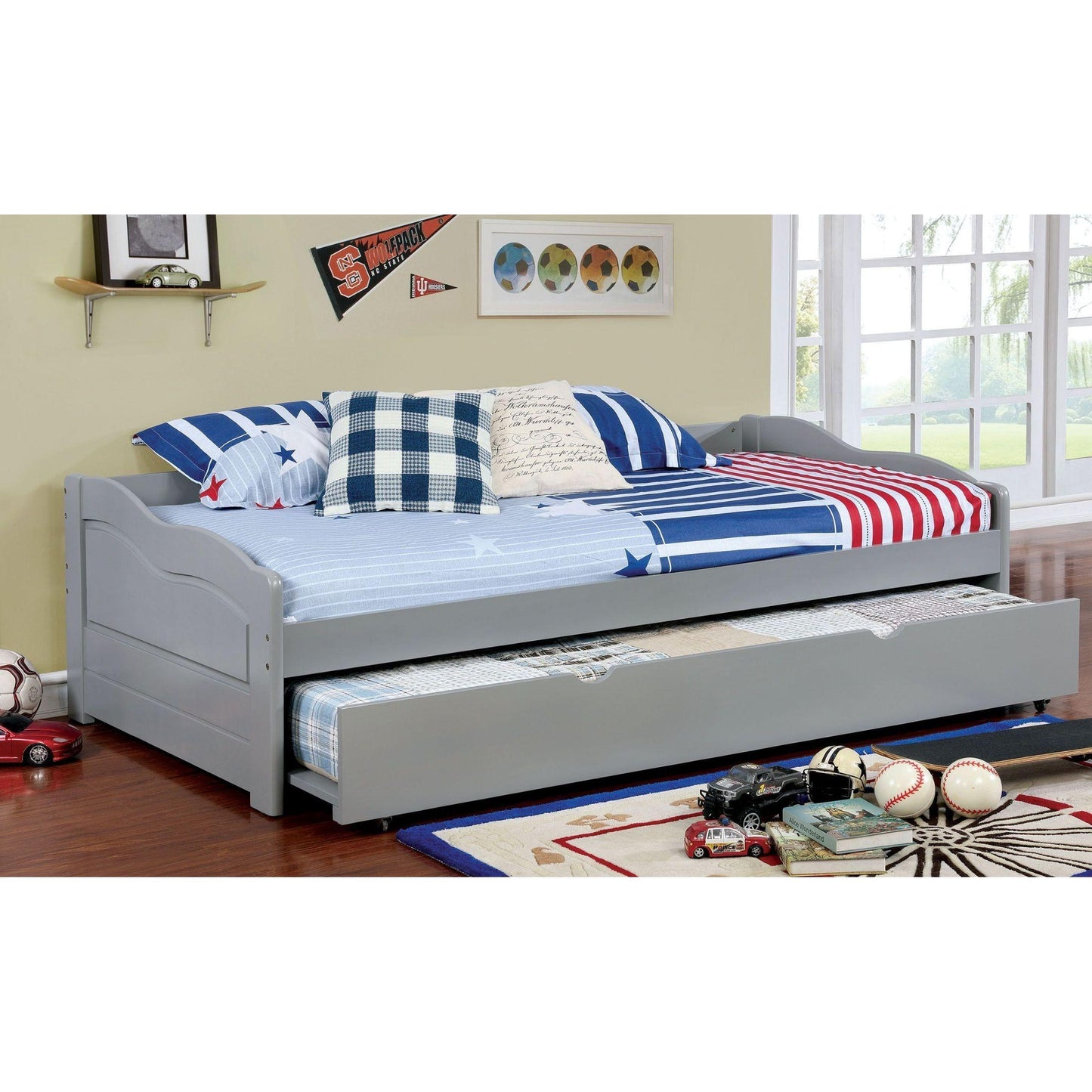  Furniture of America Sunset Twin Daybed CM1737GY-BED IMAGE 2