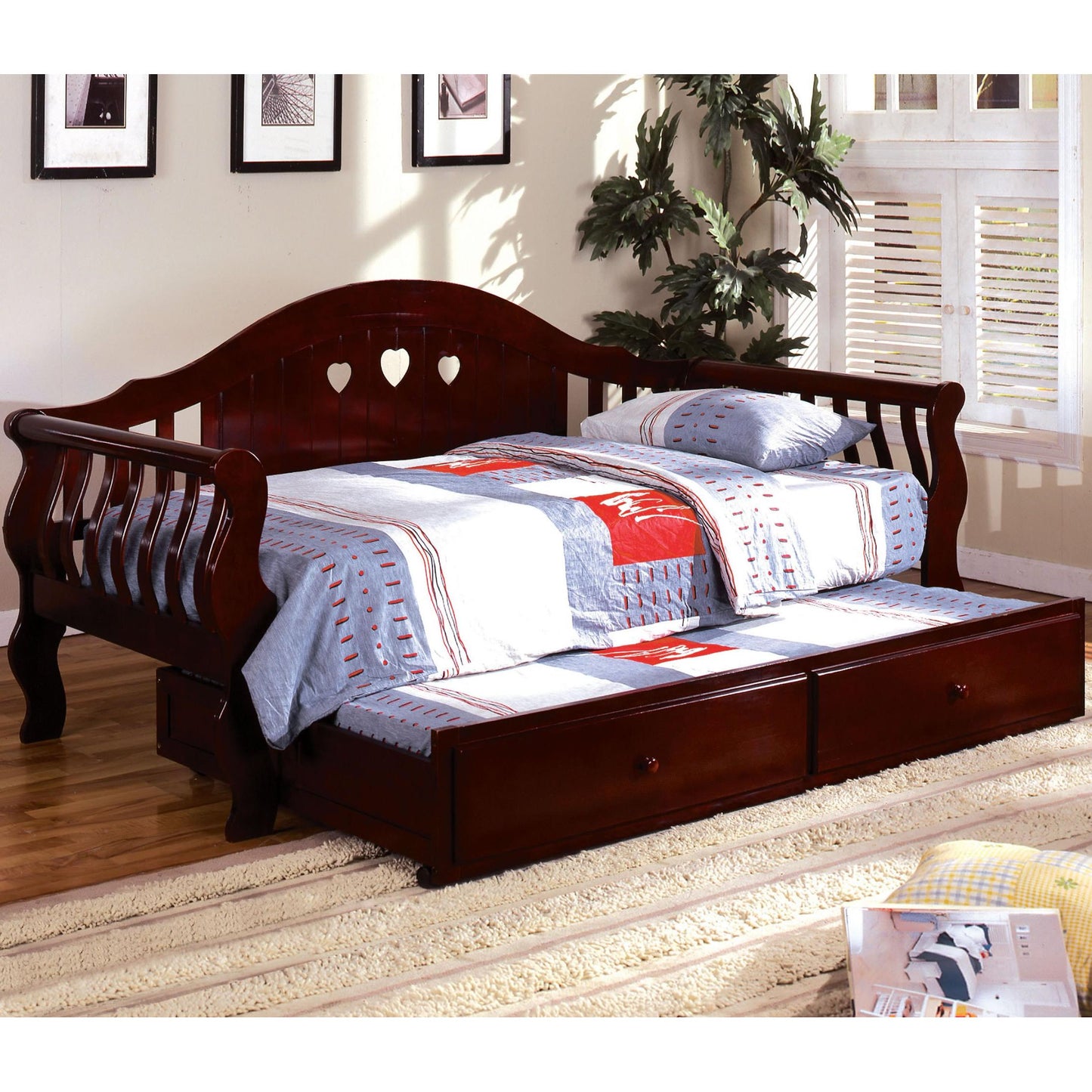  Furniture of America Charlotte Twin Daybed CM1625CH-BED IMAGE 1