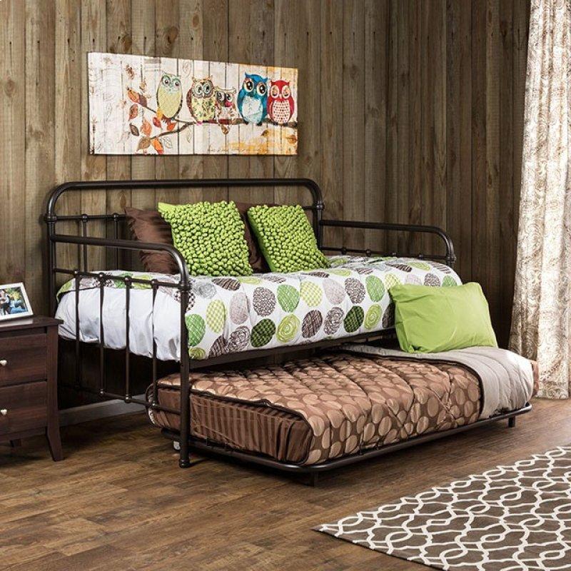  Furniture of America Kids Beds Trundle Bed CM1925BR-TR IMAGE 2