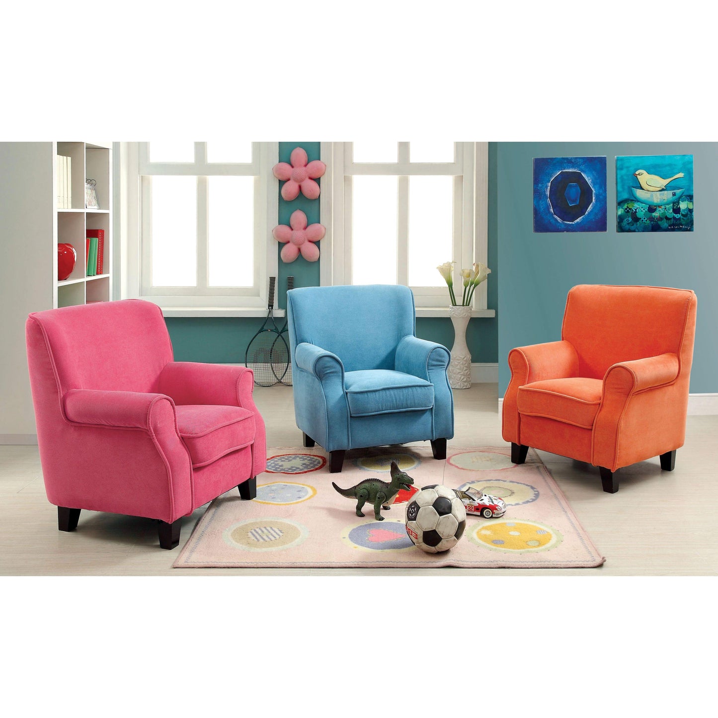  Furniture of America Kids Seating Chairs CM6003PK IMAGE 4