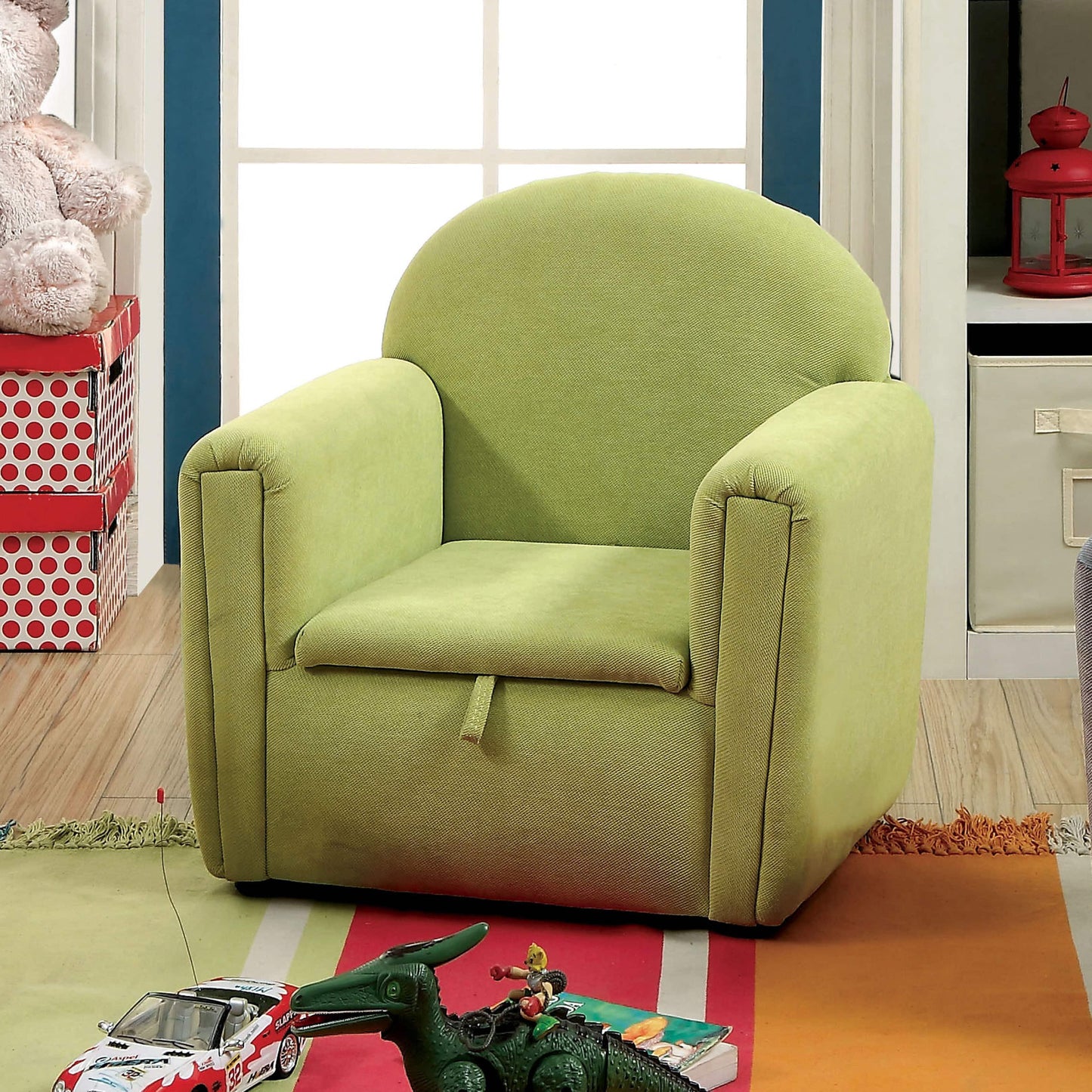  Furniture of America Kids Seating Chairs CM6005GR IMAGE 2
